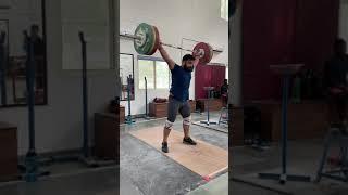 INDIAN WEIGHTLIFTER | SNATCH / VIKAS THAKUR . 130kg triple Snatch