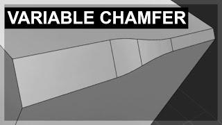 Variable Chamfers in Plasticity