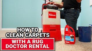 How To Clean Carpet With A Rug Doctor Rental - Ace Hardware