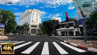 DRIVING IN HANOI CITY [4k] 8.2021- An beautiful sunny day #HaNoiDep #Sunnyday #peacem