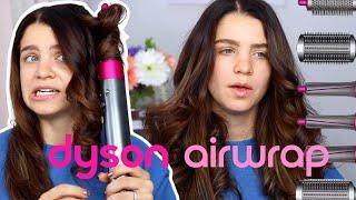 I SPENT $80 ON THE DYSON AIRWRAP COMPLETE FIRST IMPRESSION