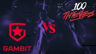 100 Thieves vs  Gambit Esports Valorant Champions Tour Stage 3: Masters Berlin Winners' Match