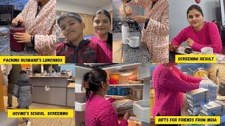 India se Friends ke liye GIFTS~ Govind's School Admission In The USA~Real Homemaking Chicago