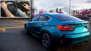 BMW X6 M 2015 | Forza Horizon 5 | Logitech G923 (Steering wheel with shifter) Gameplay