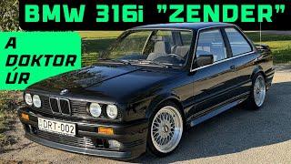 ZENDER, BBS, M-TECH: közel sem fapad! BMW E30 316i, 1989. /Autók és emberek, 47. rész/