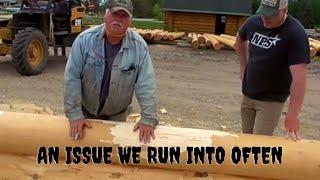 Custom Log homes: The Log Wizard does wonders!