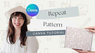 How to Create a Seamless Pattern in Canva TUTORIAL