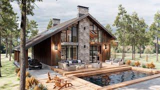 What An AMAZING Cabin  With Pool | 3 Bedrooms & 1 Home Office