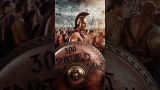 "300 vs. The World!" #shorts #spartan #spartanwarriors #viraltales #facts