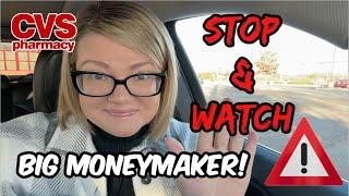 CVS STOP & WATCH | ***BIG MONEYMAKER  & MORE!