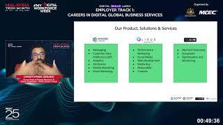 Employer Track 1: Careers in Digital Global Business Services