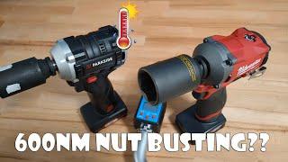 Milwaukee M12 1/2 Stubby vs Parkside Performance Prototype 1/2 Impact Wrench