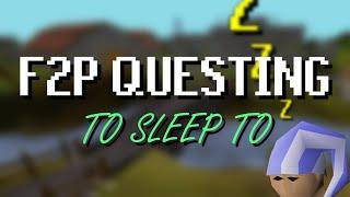 Runescape F2P Questing To Sleep/Relax To | Unguided - No Wiki, Guides or Plugins