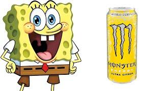 SpongeBob Cartoon Characters and their Favorite Drinks, Candies & More! | Patrick Star, Squidward