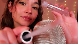 ASMR Sensitive Close Mouth Sounds + Lip Gloss (Tapping, It's Ok, Relax)