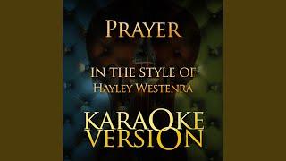 Prayer (In the Style of Hayley Westenra) (Karaoke Version)