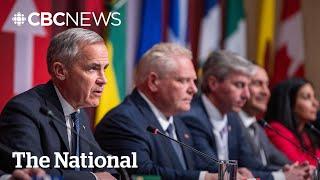 Carney leaves premiers' meeting with list of project requests