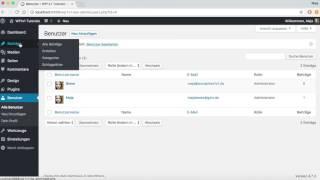 Benutzer hinzufügen in WordPress
