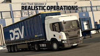 Realistic Operations-The Most Realistic Mods Of Euro Truck Simulator 2-Scania P450.