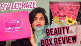 Stylecraze Beauty Box Review || Beauty Subscription Box || Nistha Trivedi