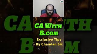 CA with B.com Benefits | Can we do CA with B.com | CA with B.com Together #shorts