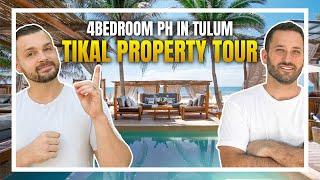 695K | 4Bedroom PH TIKAL Property Tour | Tulum Mexico