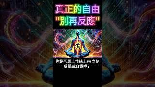 真正的自由：別再「反應」！修行的真正功夫 #開悟 #覺醒