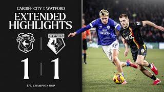 Cardiff 1-1 Watford | Extended Highlights ️