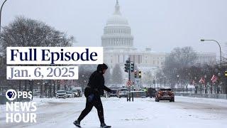 PBS News Hour live episode, Jan. 6, 2025