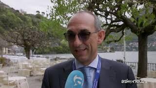 Askanews intervista il Presidente Anedda a margine del workshop Ambrosetti 2019