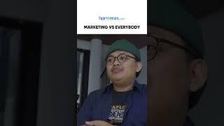 When hidup lagi capek-capeknya dan lo kerja di tim marketing :) #capek #marketing #sales