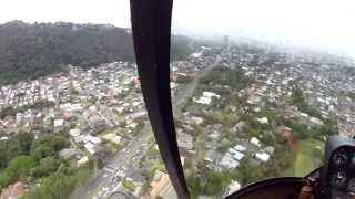 Robinson R44 Helicopter Flight Around Oahu Hawaii