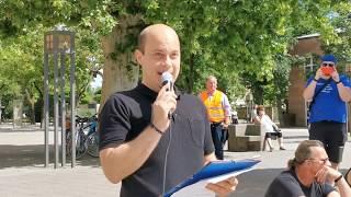 Mahnwache Dom Speyer, 30.05.2020