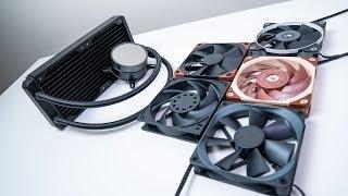 Noctua's NF-A12x25 - Magic on Radiators!