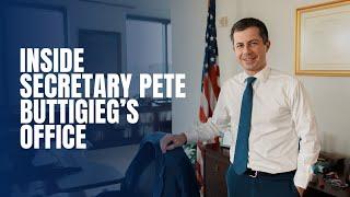 Inside Secretary Pete Buttigieg’s Office at the U.S. Department of Transportation