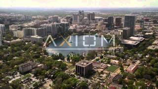 Downtown Orlando Aerial Stock Footage Videos | AX34_086