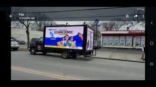 DMS LED Digital Mobile Billboard Truck New York