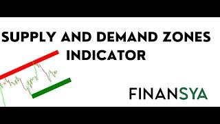 Supply and Demand Zone indicator for MT4 MT5 and for Tradingview