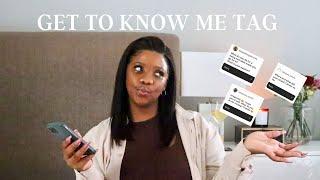 GET TO KNOW ME TAG | South African Youtuber