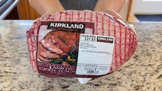 Costco Boneless Leg Of Lamb / Costco 2024 / Costco Meat / Boneless Leg Of Lamb / ASMR Cooking