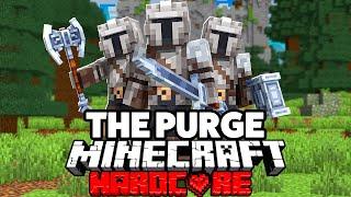 100 Players Simulate a MEDIEVAL PURGE in Minecraft... REMATCH