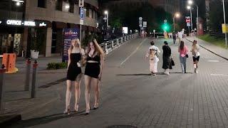 Belarus Nightlife: Walking Minsk at midnight (POV 4K)