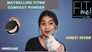 maybelline newyork fitme compact powder  /demo&review #maybelline #youtube #review