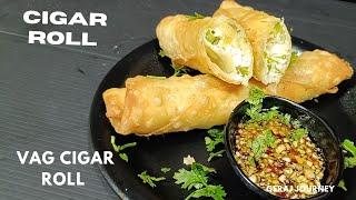 Cheese Cigar Rolls| सिगार रोल रेसिपी Crispe,Veg Cheese Cigar Rolls honey chilli sauce recipe