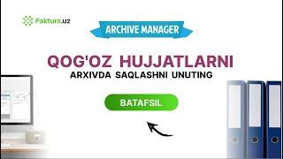 "Archive Manager" ilovasini o'rnatib olish va foydalanish haqida video-qo'llanma