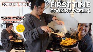 Cooking Paella I British Filipina Couple