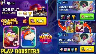 Score Rally Bullseye+Bash Rainbow Solo Challenge/ 2175 Score/ Play 2 Match Rumble/Match Masters