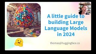 A little guide to building Large Language Models in 2024