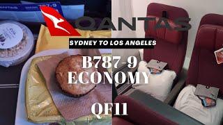 Qantas B787-9️ Sydney to Los Angeles QF11 Economy Class