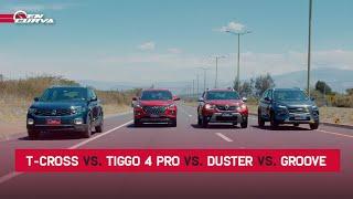 COMPARATIVA CON EL CHERY TIGGO 4 PRO, RENAULT DUSTER, VOLKSWAGEN T-CROSS Y CHEVROLET GROOVE | REVIEW